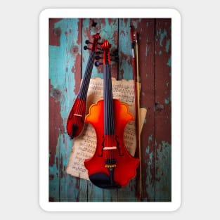 Baroque And Pocket Violin Sticker